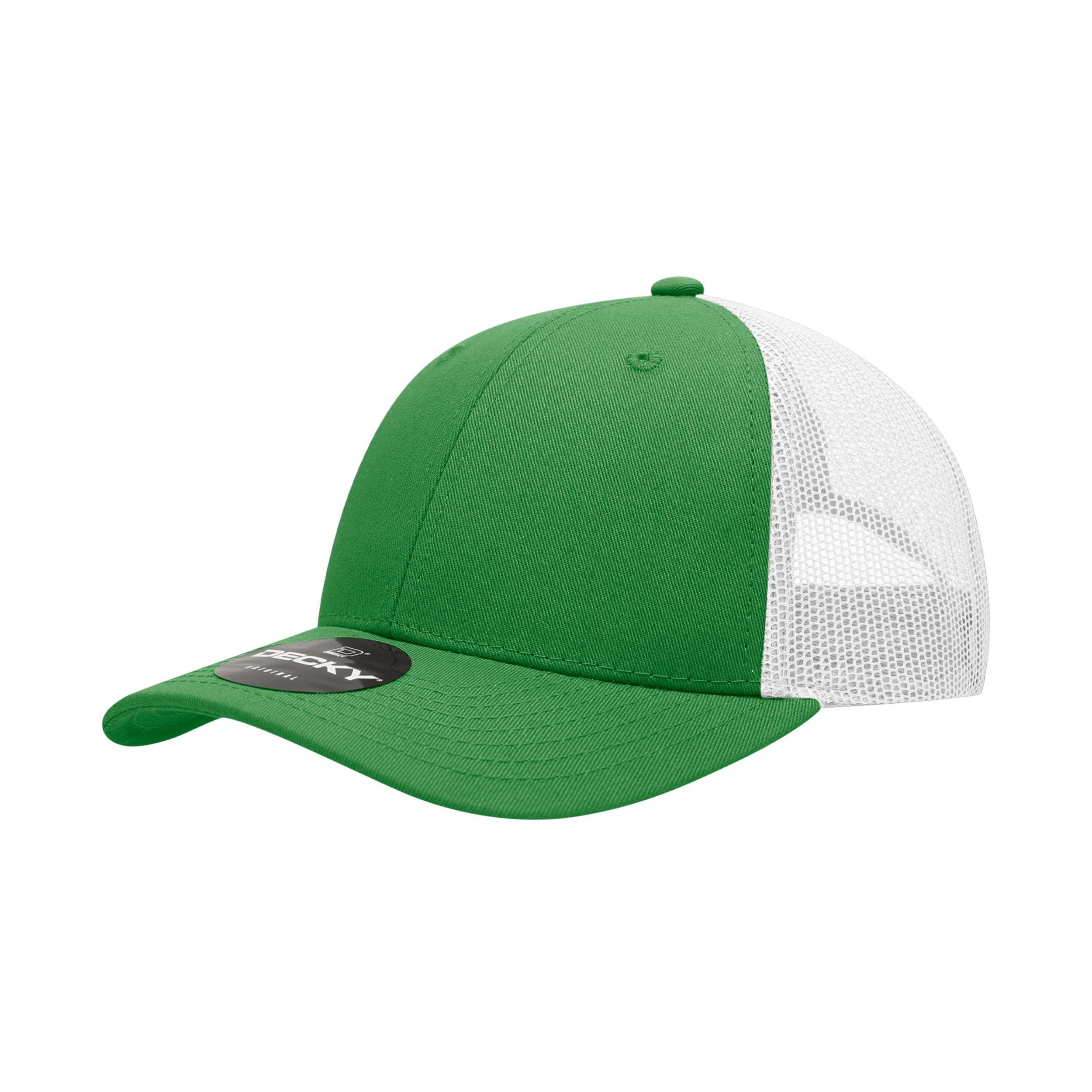 6 Panel Low Profile Structured Cotton Trucker