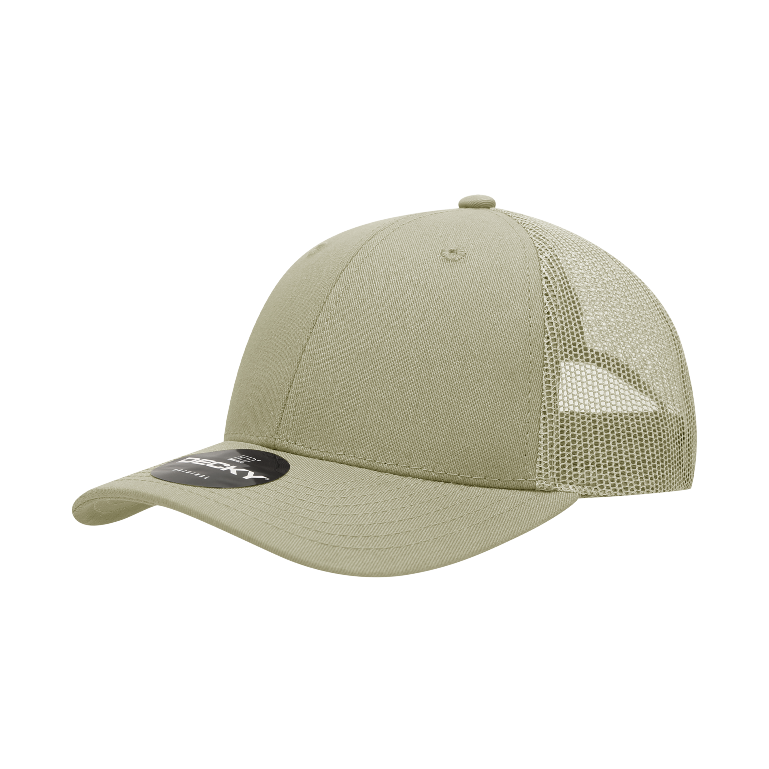 6 Panel Low Profile Structured Cotton Trucker