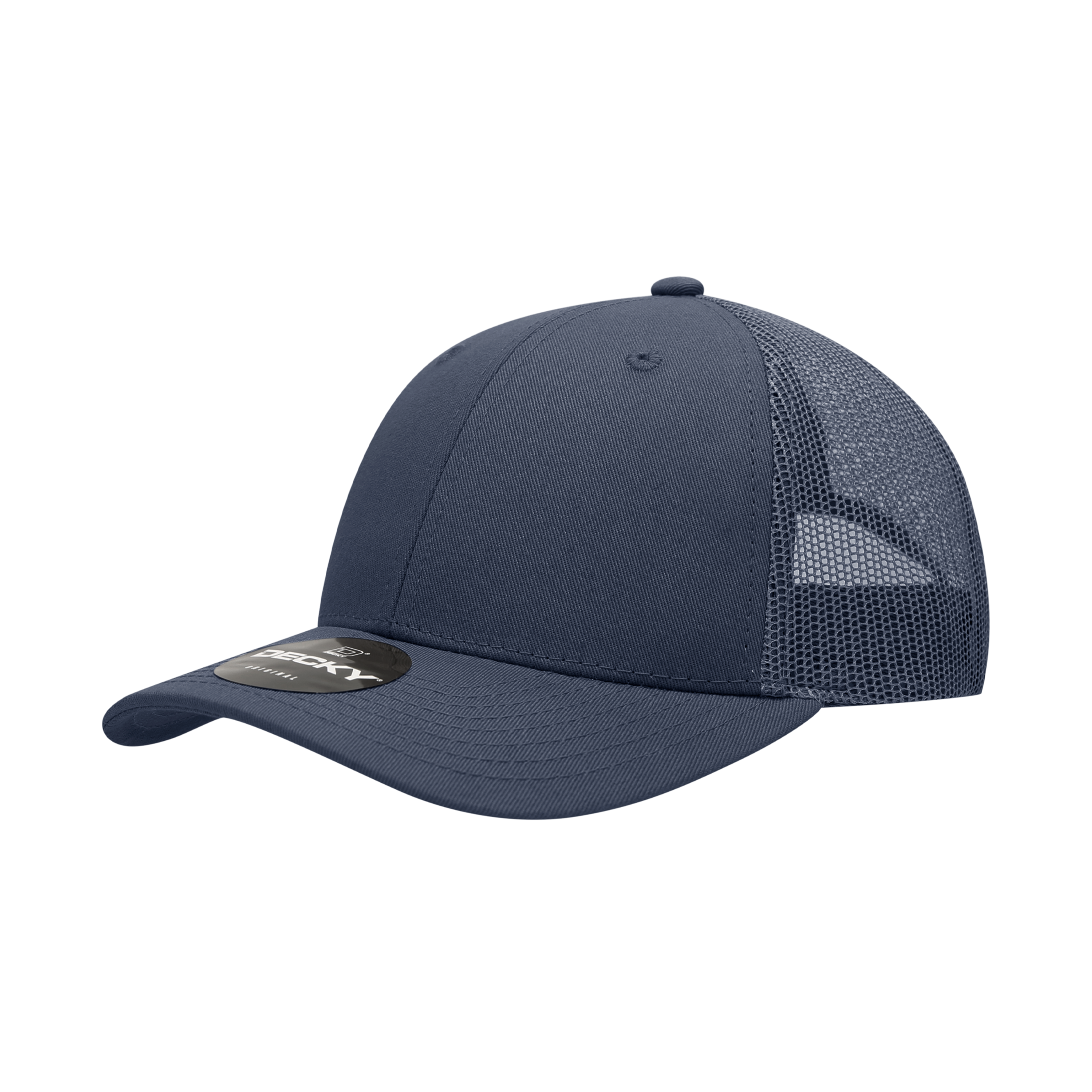 6 Panel Low Profile Structured Cotton Trucker