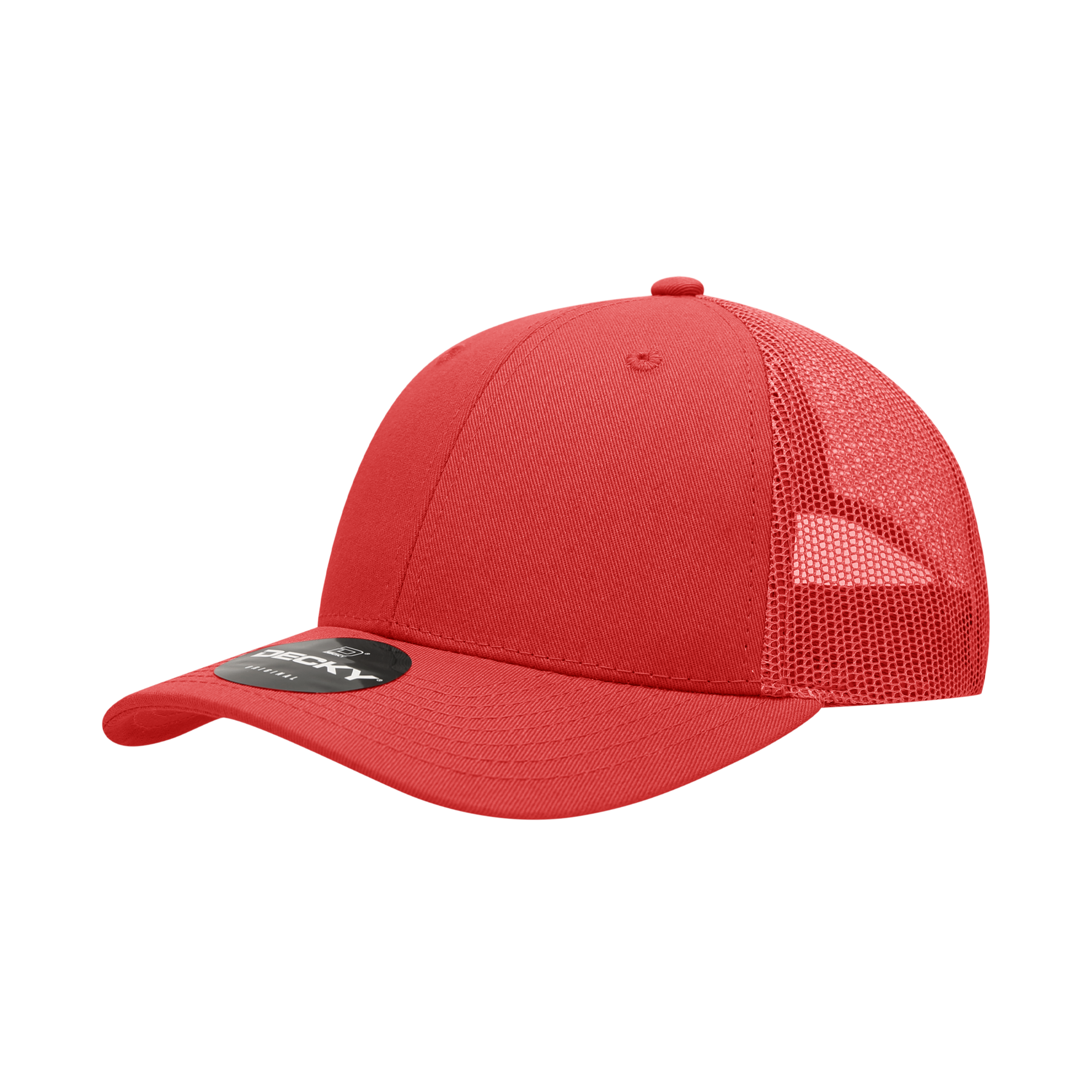 6 Panel Low Profile Structured Cotton Trucker