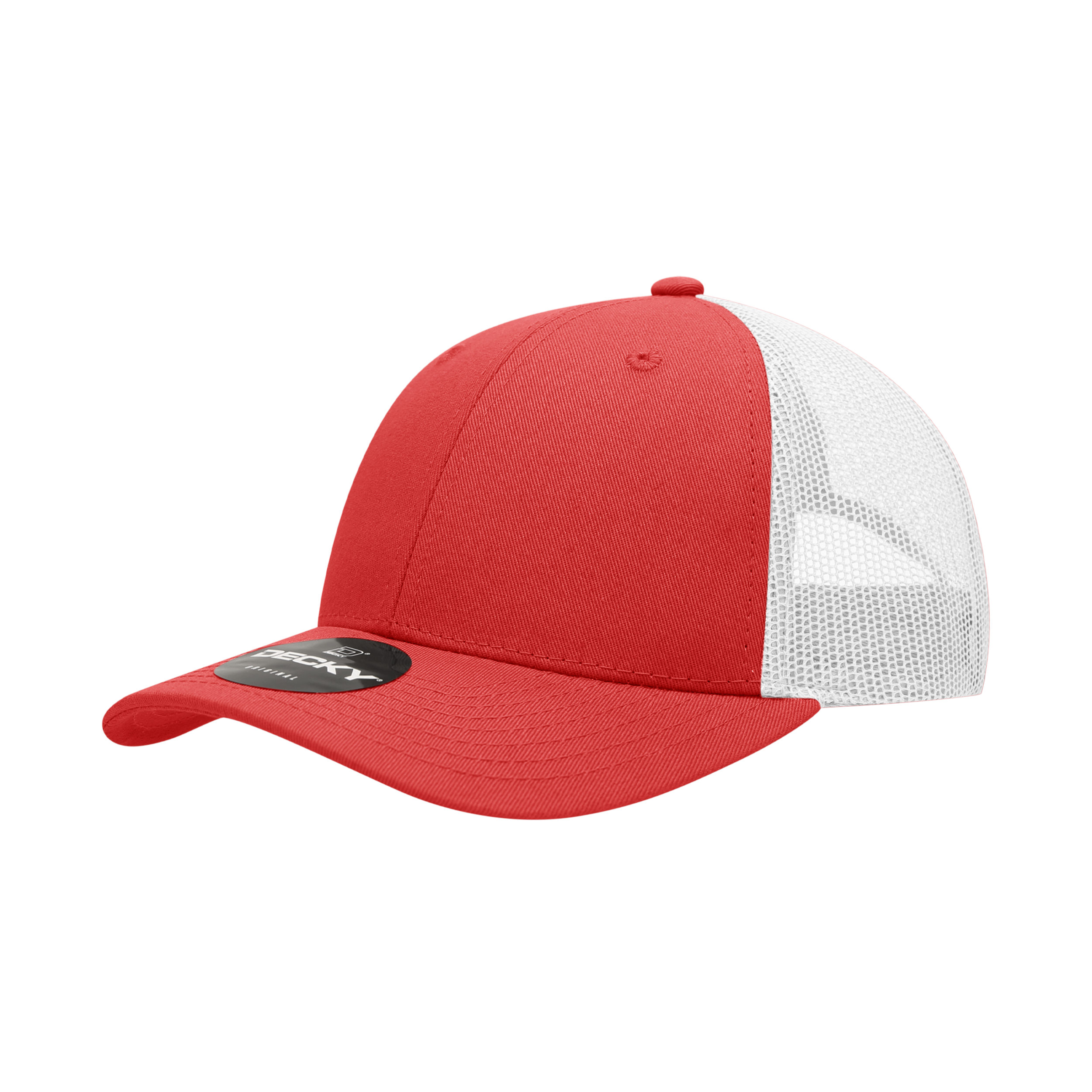 6 Panel Low Profile Structured Cotton Trucker