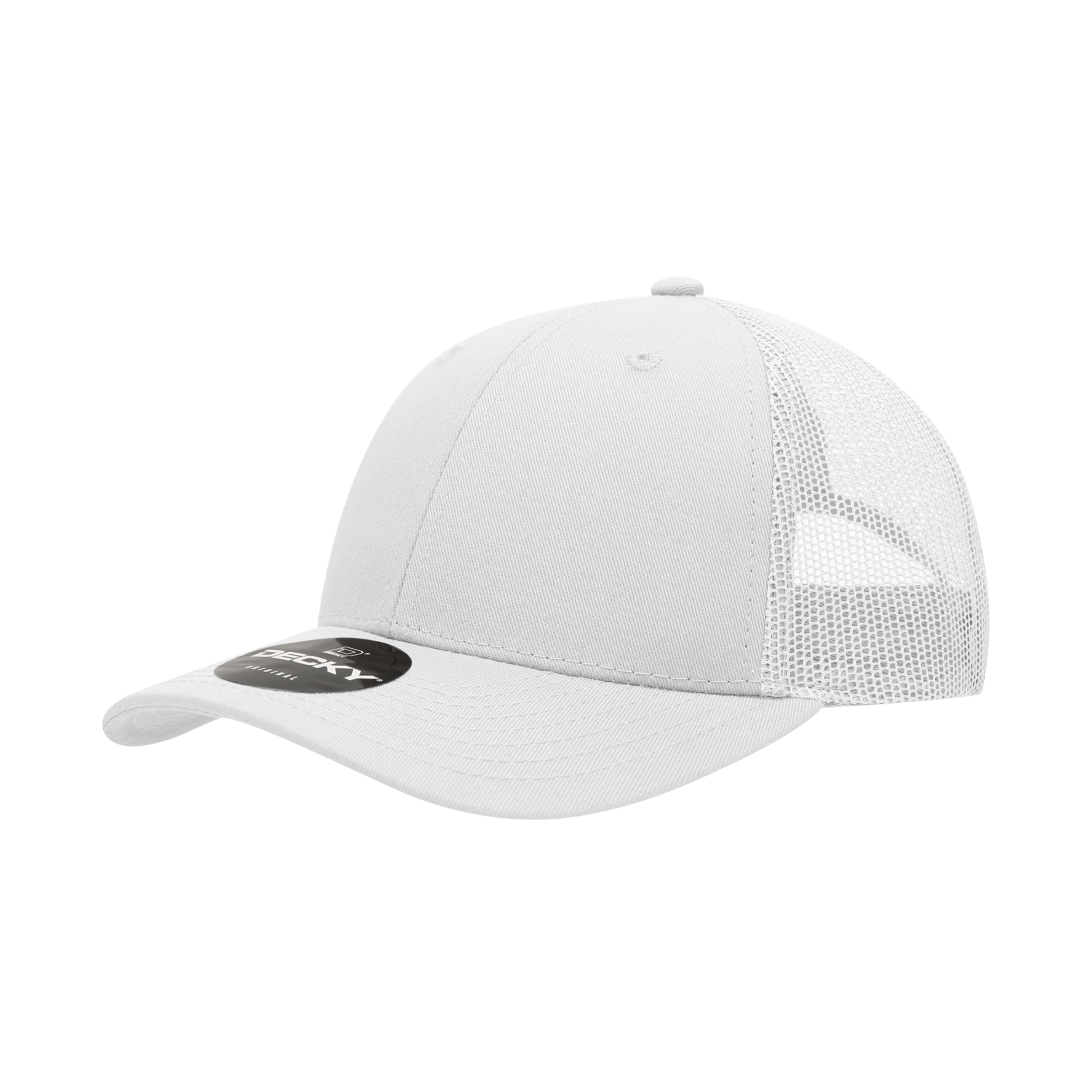 6 Panel Low Profile Structured Cotton Trucker