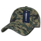 6 Panel Low Profile Relaxed Camo Dad Hat