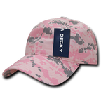 6 Panel Low Profile Relaxed Camo Dad Hat