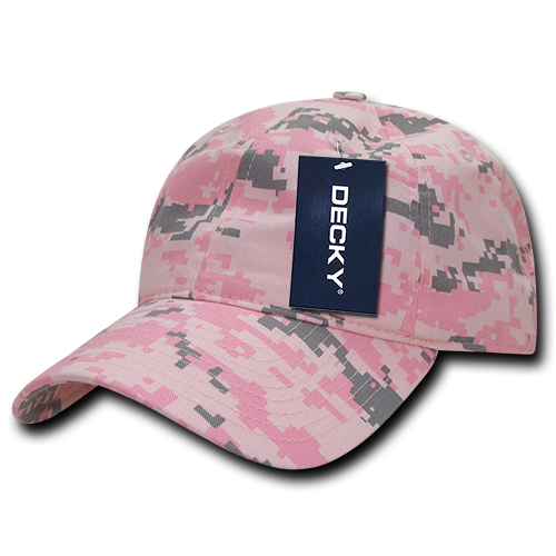 6 Panel Low Profile Relaxed Camo Dad Hat