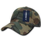 6 Panel Low Profile Relaxed Camo Dad Hat