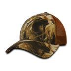 6 Panel Low Profile Structured Camo Trucker