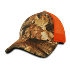 6 Panel Low Profile Structured Camo Trucker