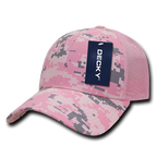 6 Panel Low Profile Structured Camo Trucker
