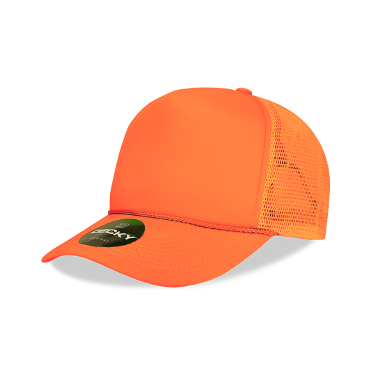 5 Panel Mid Profile Structured Foam Trucker