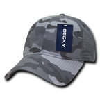 6 Panel Low Profile Relaxed Camo Trucker