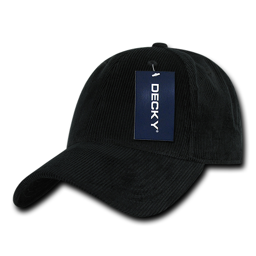 6 Panel Low Profile Structured Corduroy Cap