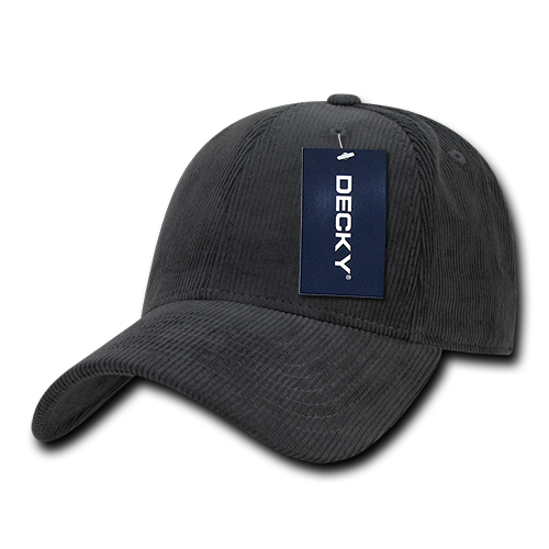 6 Panel Low Profile Structured Corduroy Cap