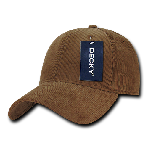 6 Panel Low Profile Structured Corduroy Cap