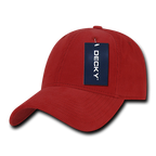 6 Panel Low Profile Structured Corduroy Cap