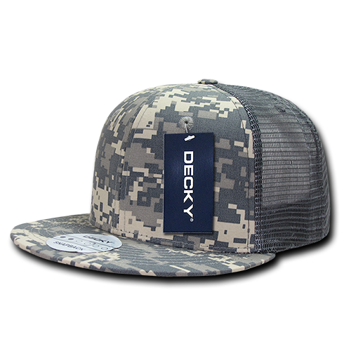 6 Panel High Profile Structured Ripstop Trucker