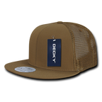 6 Panel High Profile Structured Ripstop Trucker