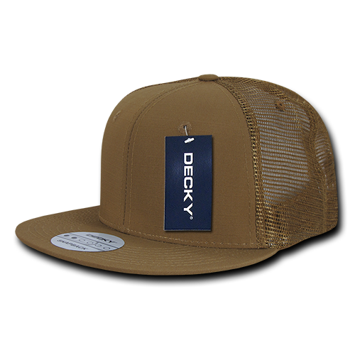 6 Panel High Profile Structured Ripstop Trucker