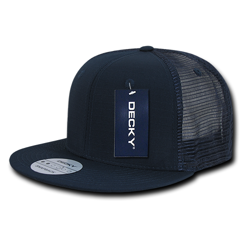 6 Panel High Profile Structured Ripstop Trucker