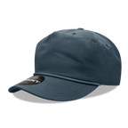 5 Panel High Profile Relaxed Cotton Rope Hat