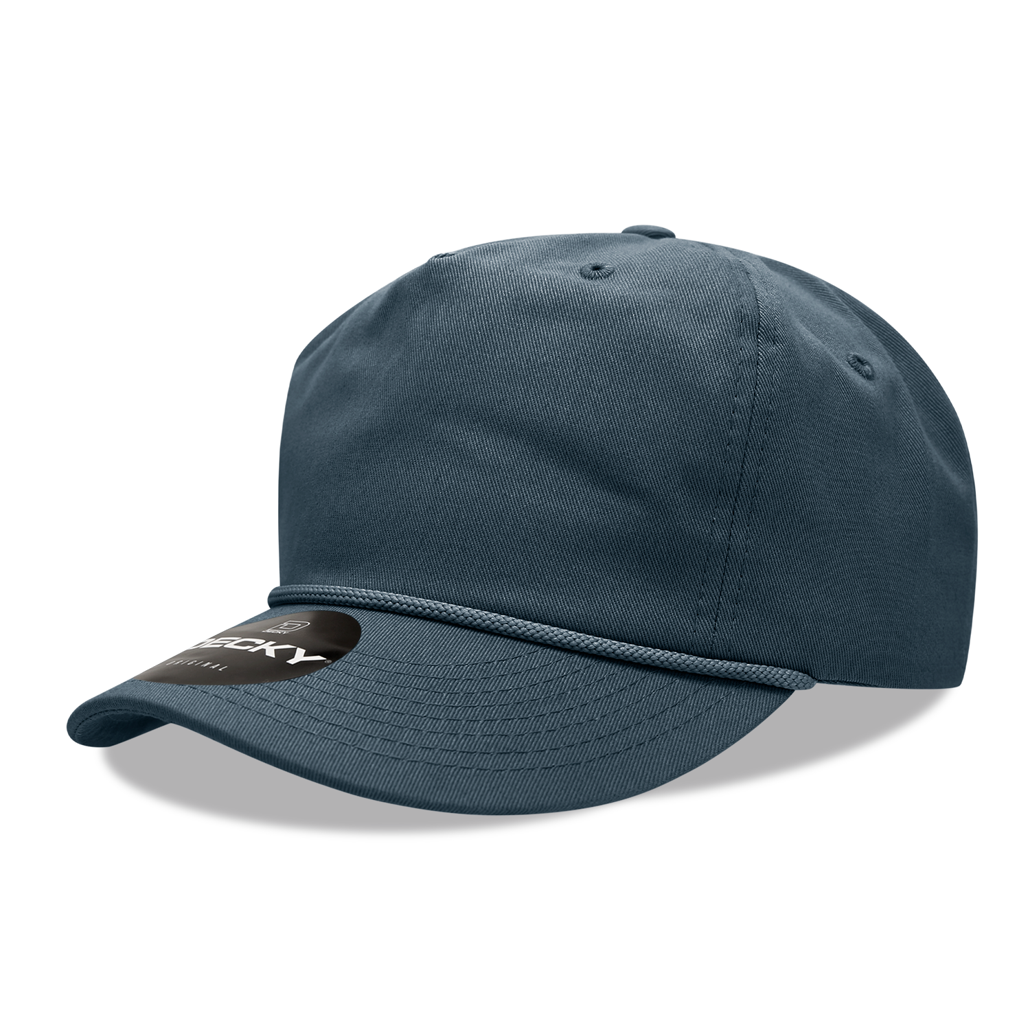 5 Panel High Profile Relaxed Cotton Rope Hat