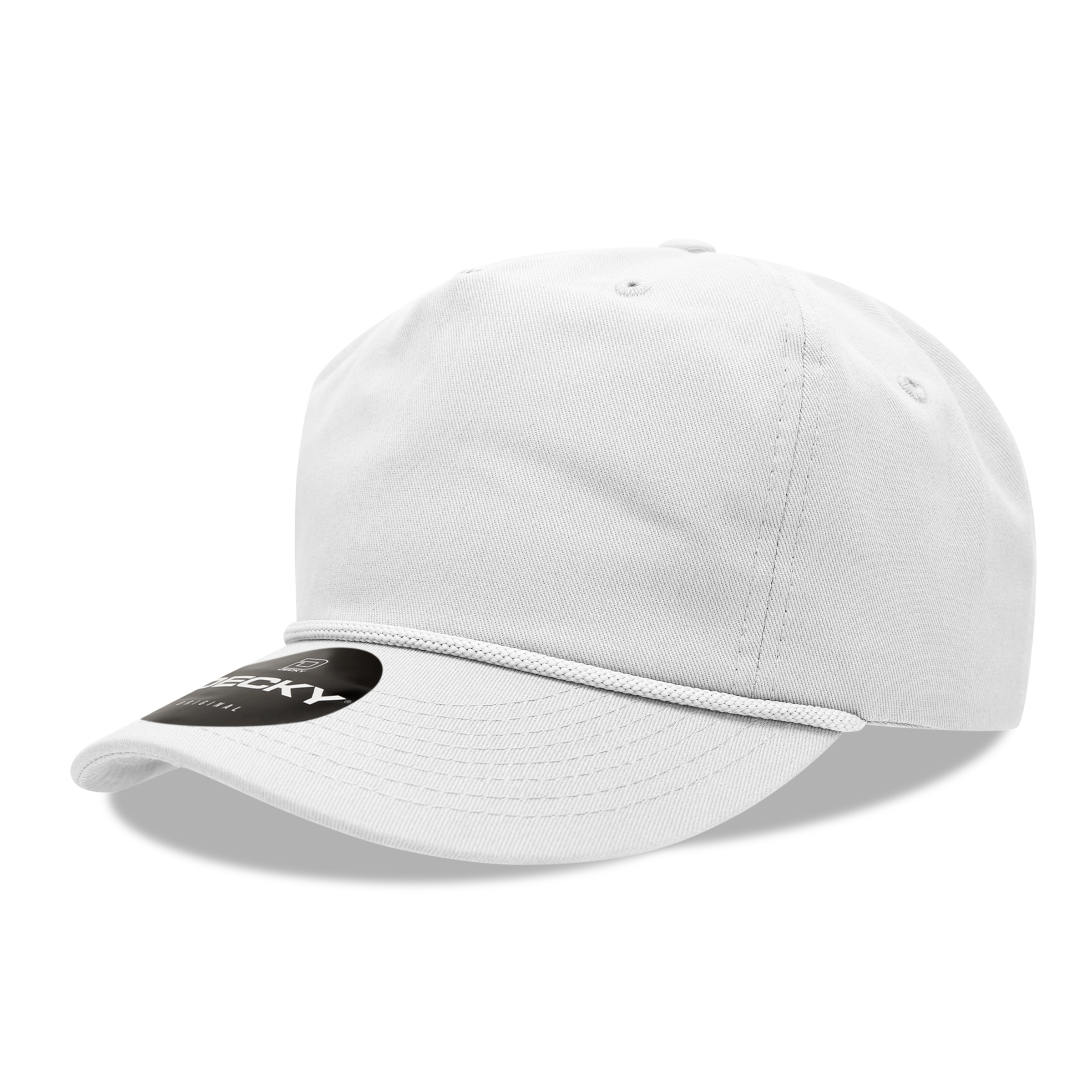 5 Panel High Profile Relaxed Cotton Rope Hat