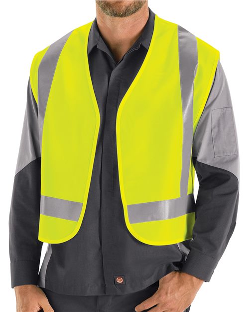 Men's High Visibility Safety Vest