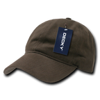 Relaxed Brushed Cotton Caps