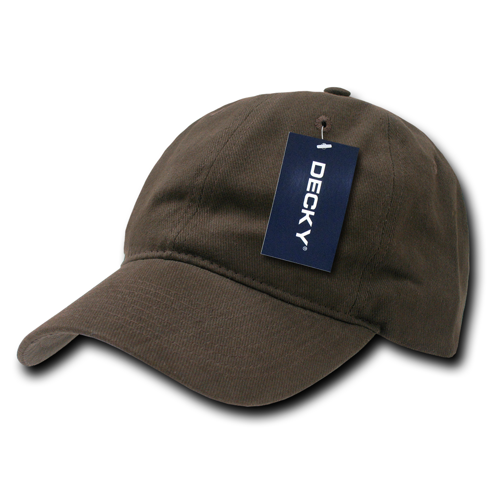 Relaxed Brushed Cotton Caps