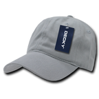 Relaxed Brushed Cotton Caps