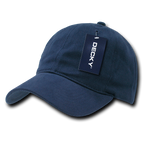 Relaxed Brushed Cotton Caps