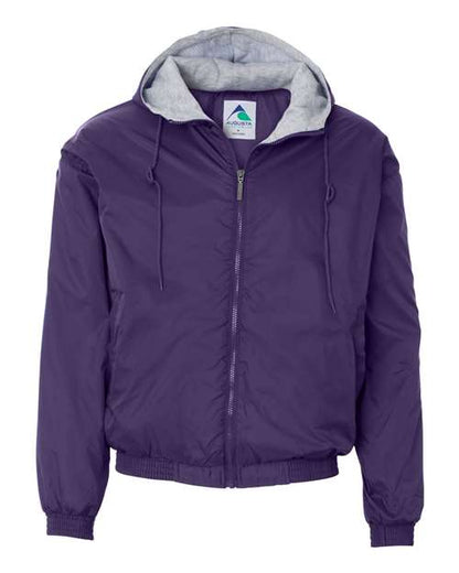 Unisex Fleece Lined Hooded Jacket