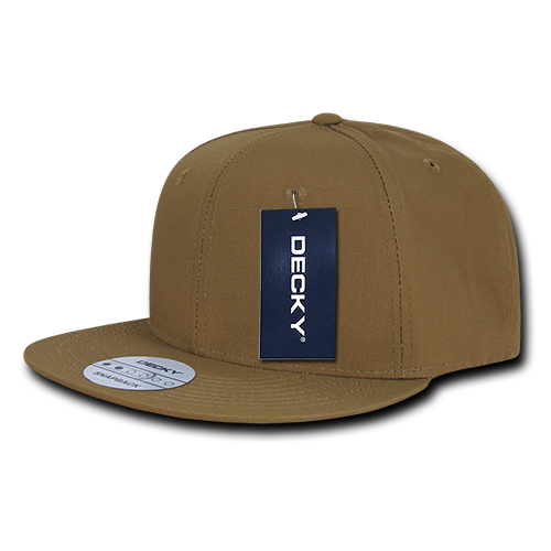 6 Panel High Profile Structured Ripstop Snapback