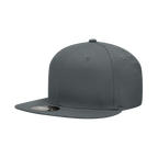 6 Panel High Profile Structured Cotton Blend Snapback