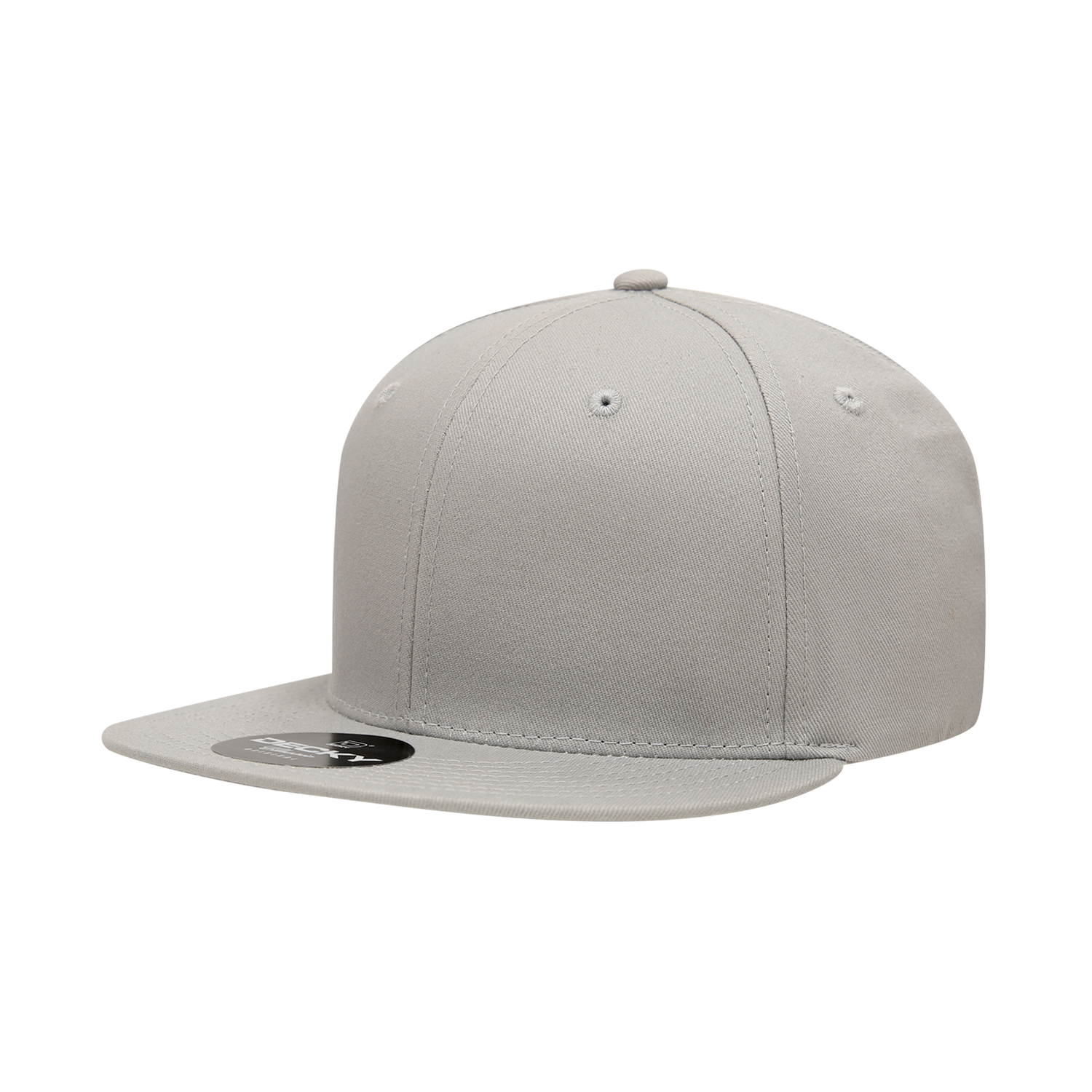 6 Panel High Profile Structured Cotton Blend Snapback