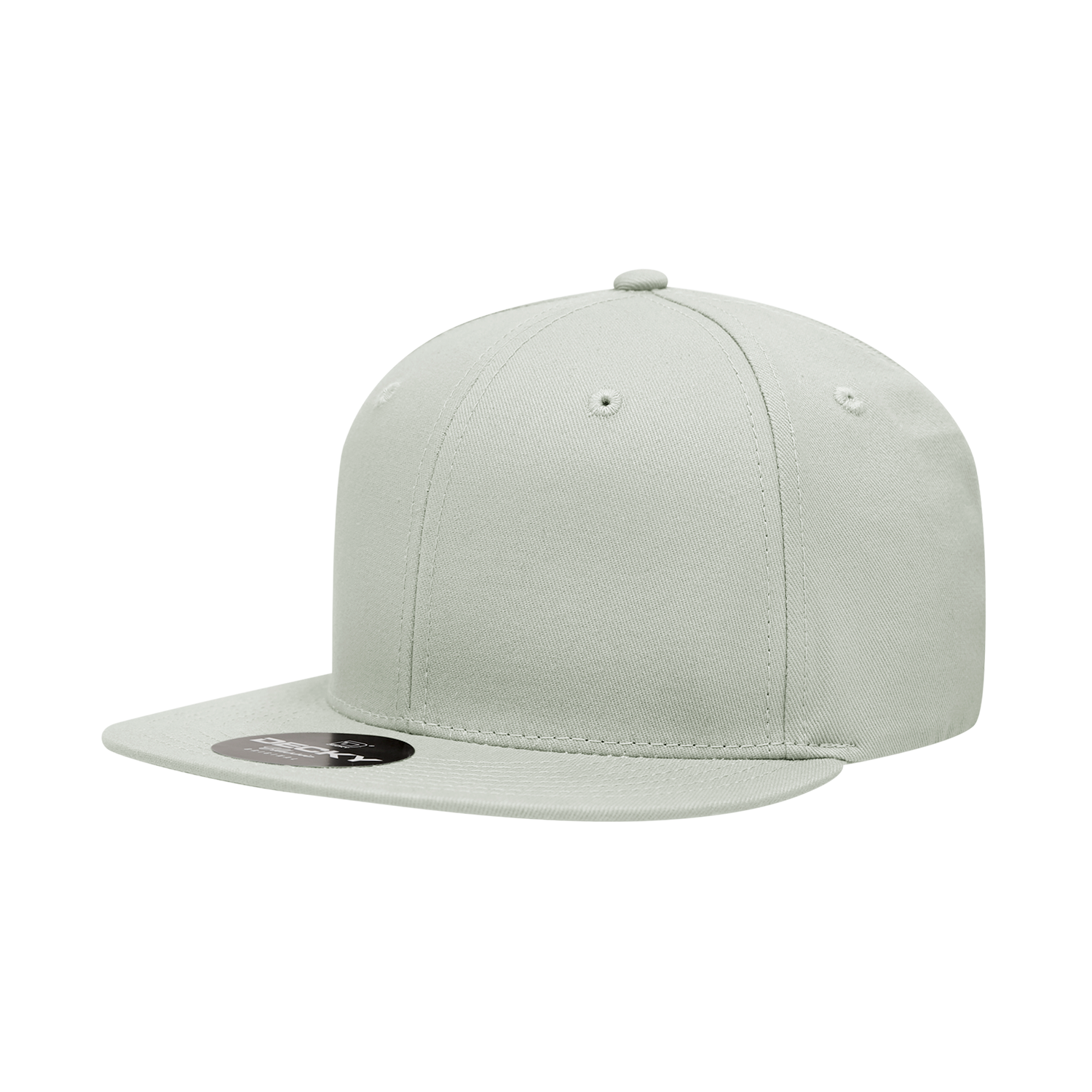 6 Panel High Profile Structured Cotton Blend Snapback