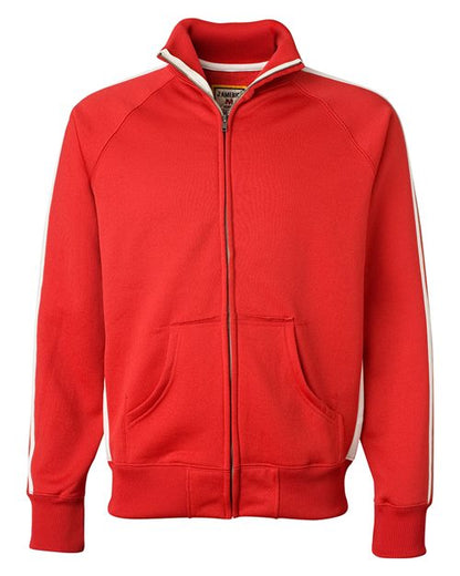 Men's Vintage Polyester Fleece Track Jacket