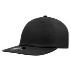 6 Panel High Profile Relaxed Cotton Snapback