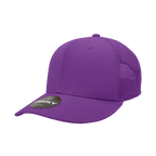 6 Panel Mid Profile Structured Cotton Trucker