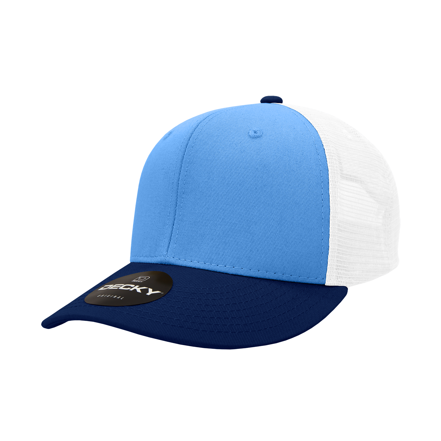 6 Panel Mid Profile Structured Cotton Trucker