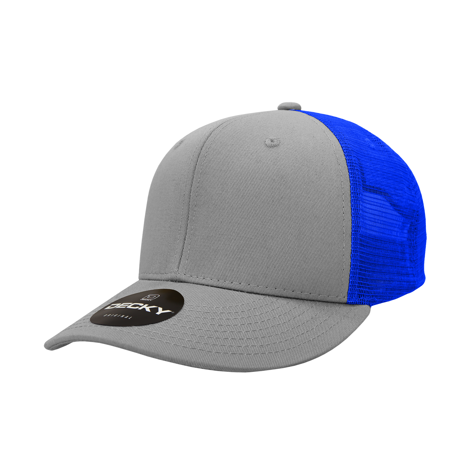 6 Panel Mid Profile Structured Cotton Trucker