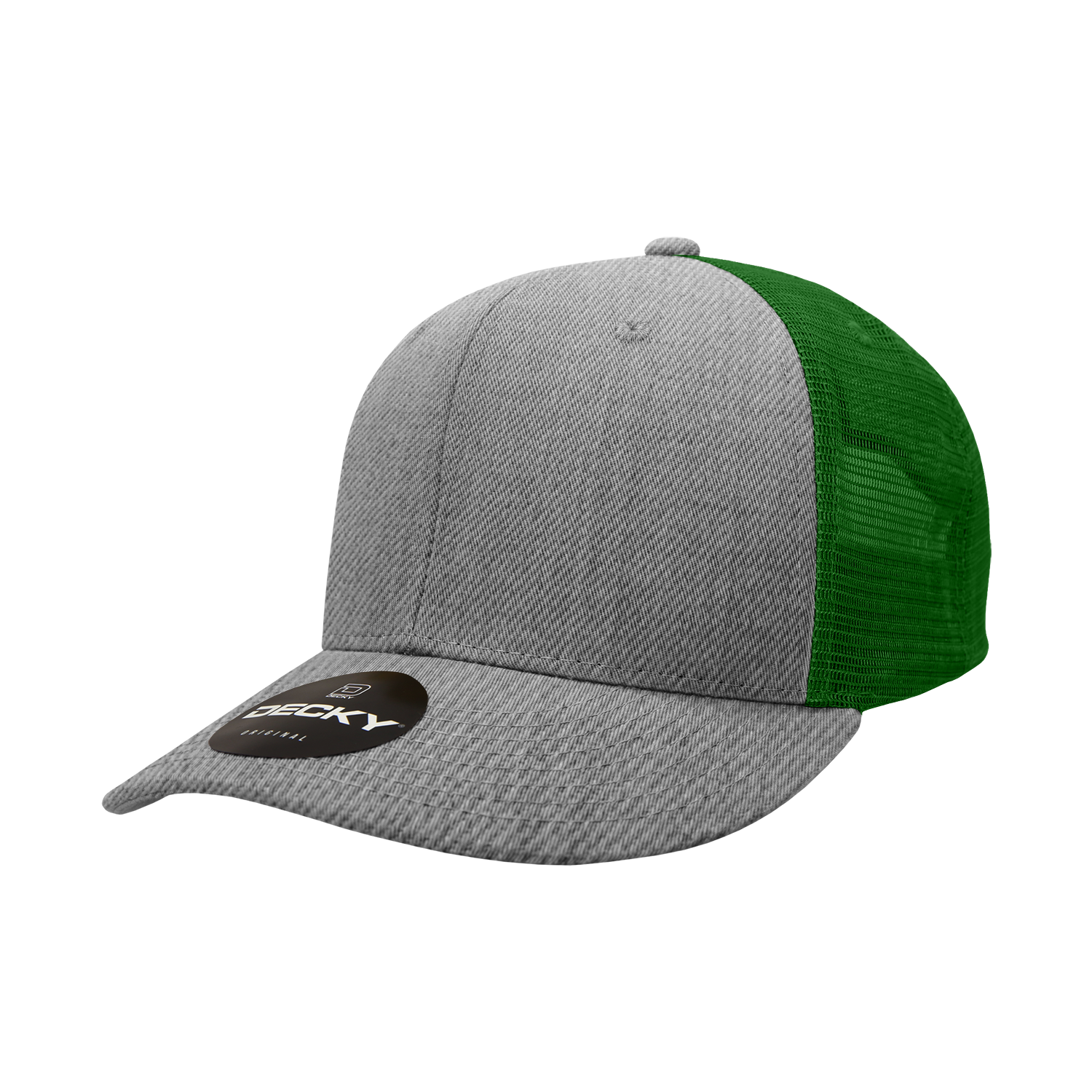 6 Panel Mid Profile Structured Cotton Trucker