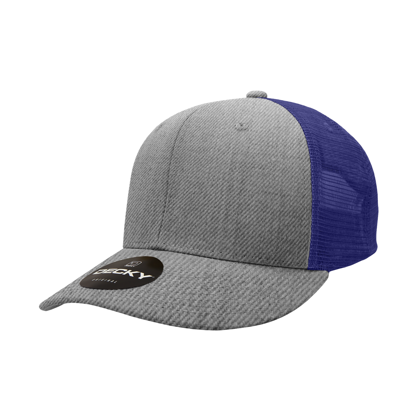 6 Panel Mid Profile Structured Cotton Trucker