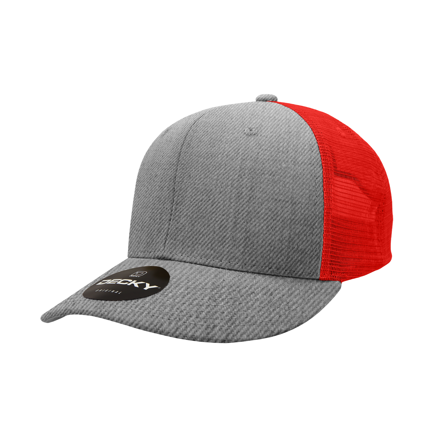 6 Panel Mid Profile Structured Cotton Trucker
