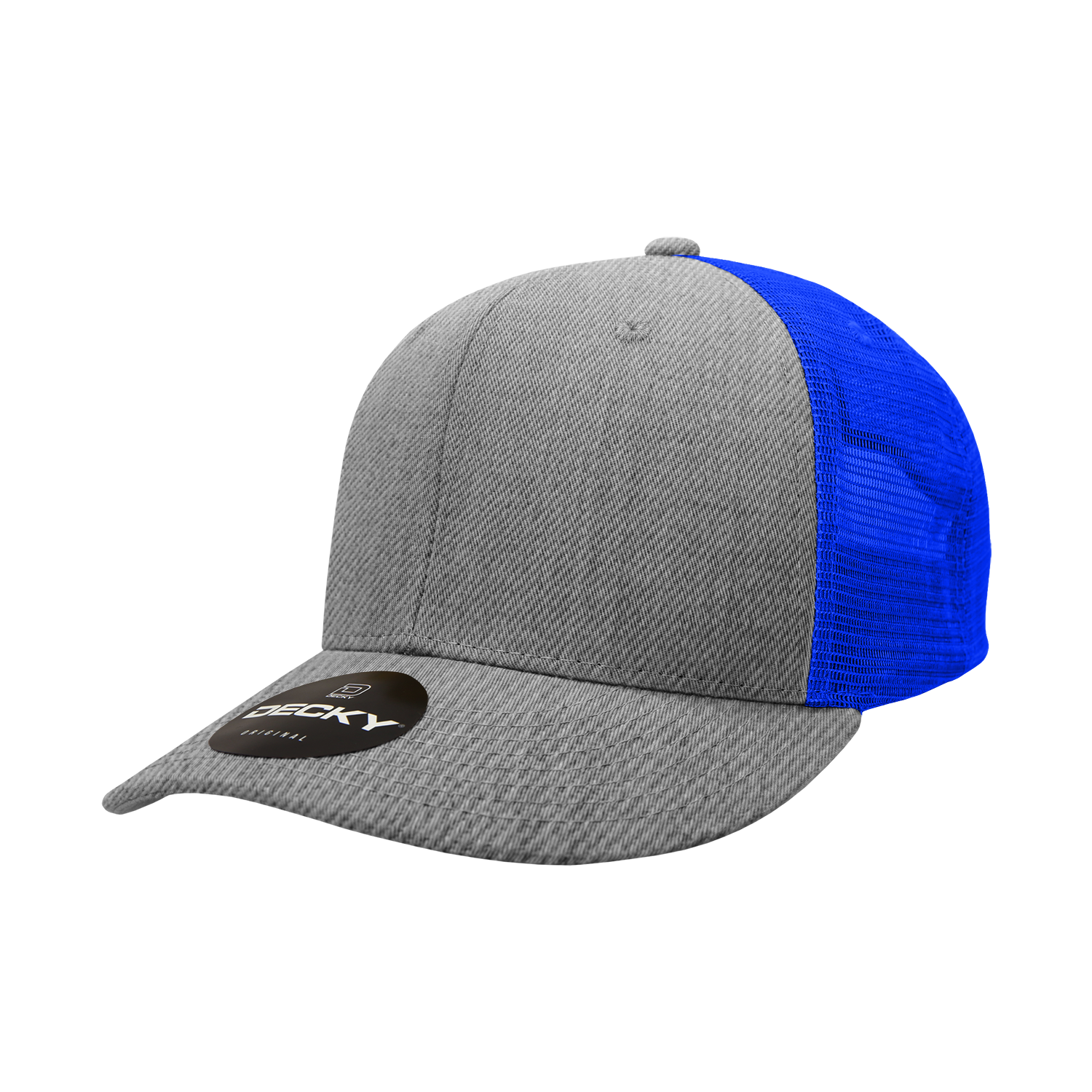 6 Panel Mid Profile Structured Cotton Trucker