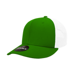 6 Panel Mid Profile Structured Cotton Trucker