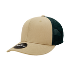 6 Panel Mid Profile Structured Cotton Trucker