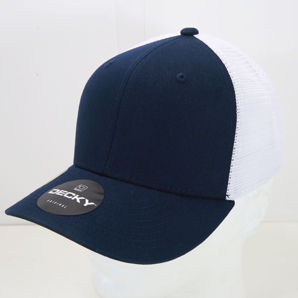 6 Panel Mid Profile Structured Cotton Trucker