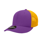 6 Panel Mid Profile Structured Cotton Trucker