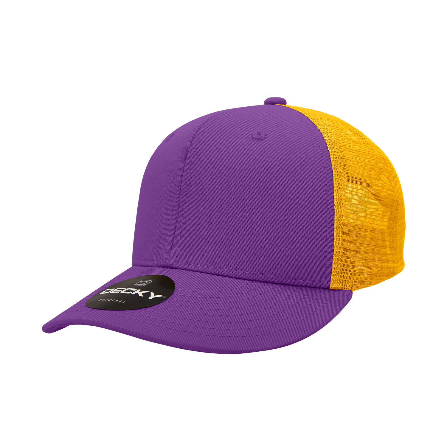 6 Panel Mid Profile Structured Cotton Trucker